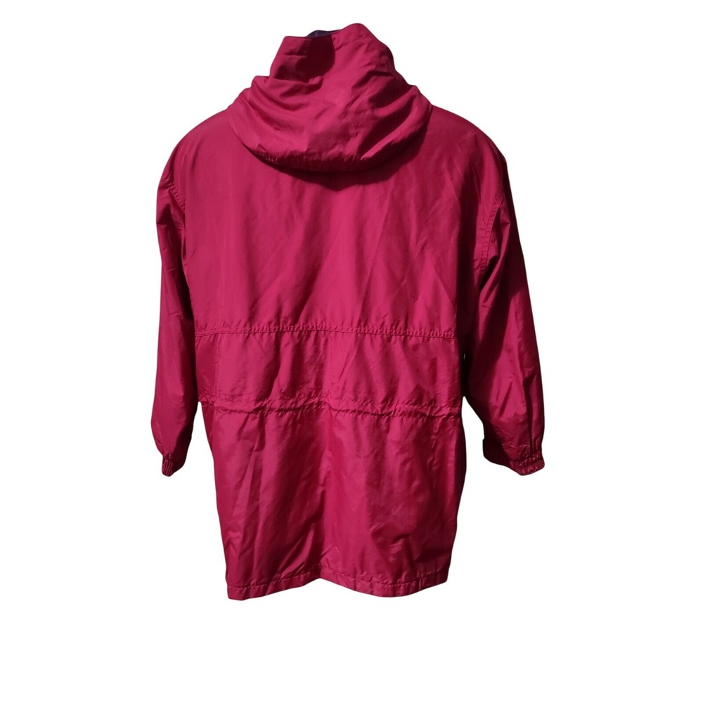 Rock Creek Parka Jacket M Mens Gorp Core Cabin Retro Pink Plaid Lined Hooded Y2K - Picture 3 of 15